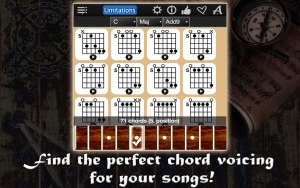 Find the perfect chord voicing for your songs!